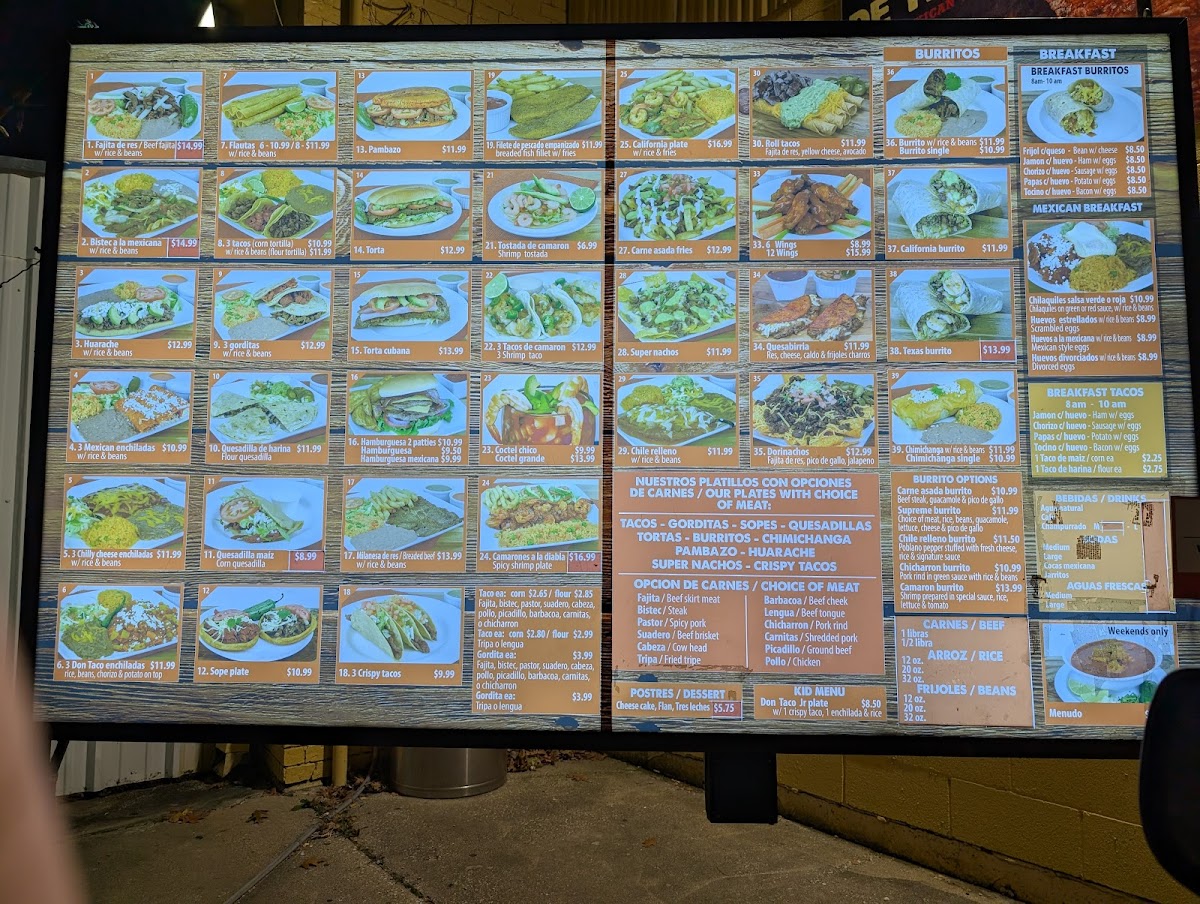 Don Taco #1 Menu - Image 5